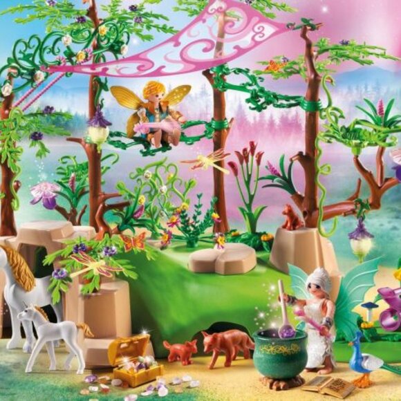 Playmobil 9132 Magical Fairy Forest - Picture 2 of 4